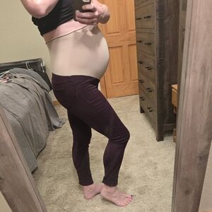 Motherhood Maternity Dark Purple Jeans